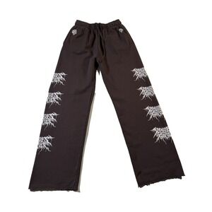 Darc Sport SHE Drip Hesh Couture Sweat Pants Garnet Wide Leg Size Small 868/1000